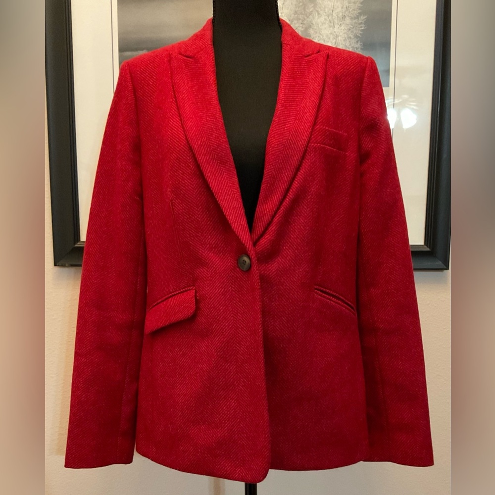 Boden Red Blazer